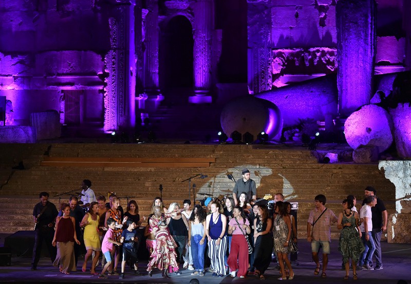 Angelique Kidjo at Baalbeck Festival